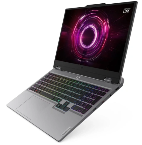 Ноутбук Lenovo LOQ 15AHP10(83JG007PUS) (15.6 &amp;quot;, Ryzen 7, 16 Гб RAM, 512 Гб SSD, GeForce RTX 5060, Серый) в Москве