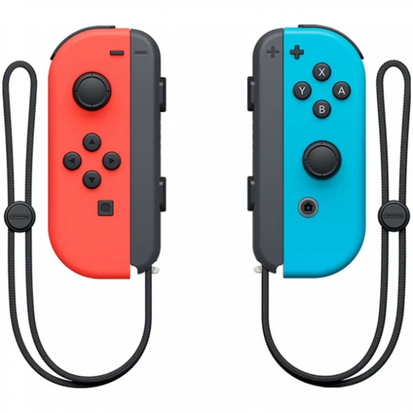 Геймпад Nintendo Switch Joy-Con controllers Duo, красный/синий в Москве