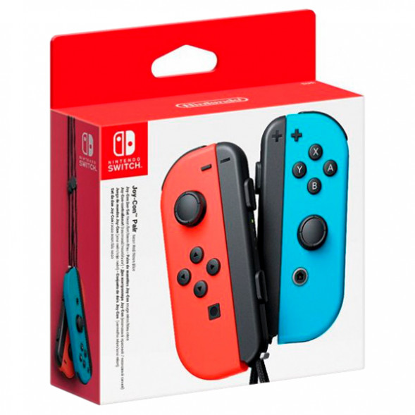 Геймпад Nintendo Switch Joy-Con controllers Duo, красный/синий в Москве