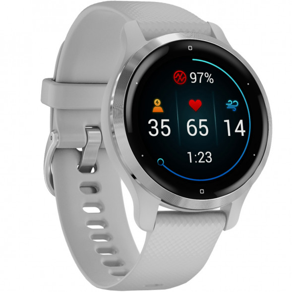 Смарт-часы Garmin Venu 2S, Mist Grey 010-02429-12 в Москве