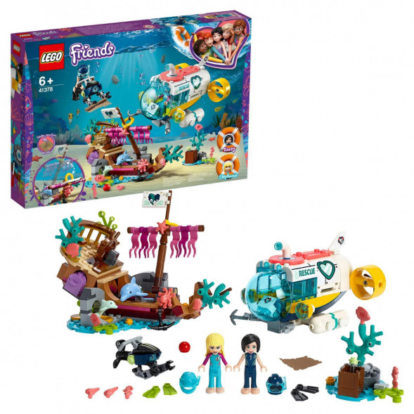 Конструктор LEGO Friends 41378 Спасение дельфинов в Москве