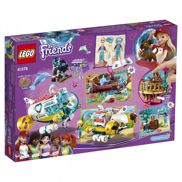 Конструктор LEGO Friends 41378 Спасение дельфинов в Москве