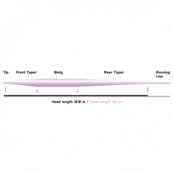 Рыболовная леска Vision Big Mama, 12.8m/42ft Floating #8 в Москве