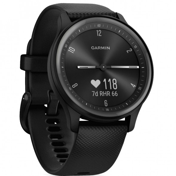 Умные часы Garmin Vivomove Sport, Black 010-02566-00 в Москве