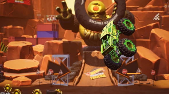 Игра Hot Wheels Monster Trucks: Stunt Mayhem [Nintendo Switch, английская версия] в Москве