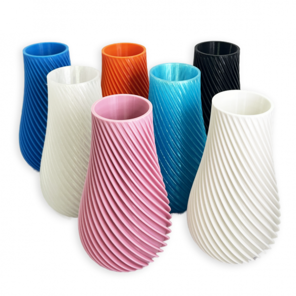 Ваза для сухоцветов HatRom Spiral, оранжевый в Москве