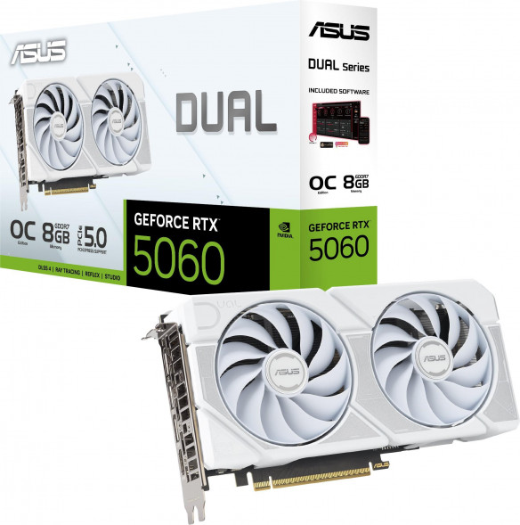 Видеокарта Asus RTX 5060 8 ГБ RTL (90YV0N15-M0NA00) в Москве