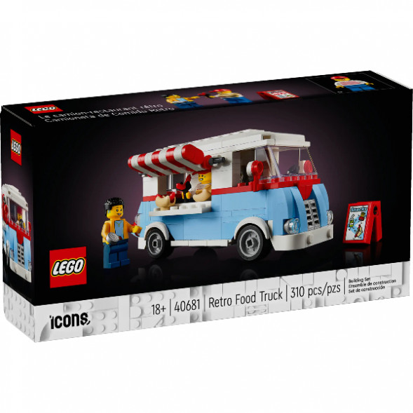 Конструктор LEGO Icons 40681 Ретро фуд трак в Москве