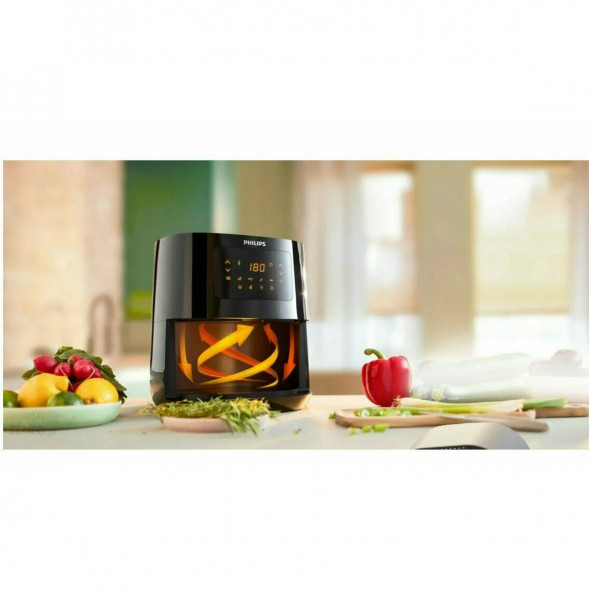 Аэрогриль Philips HD9252/90 Airfryer, черный в Москве