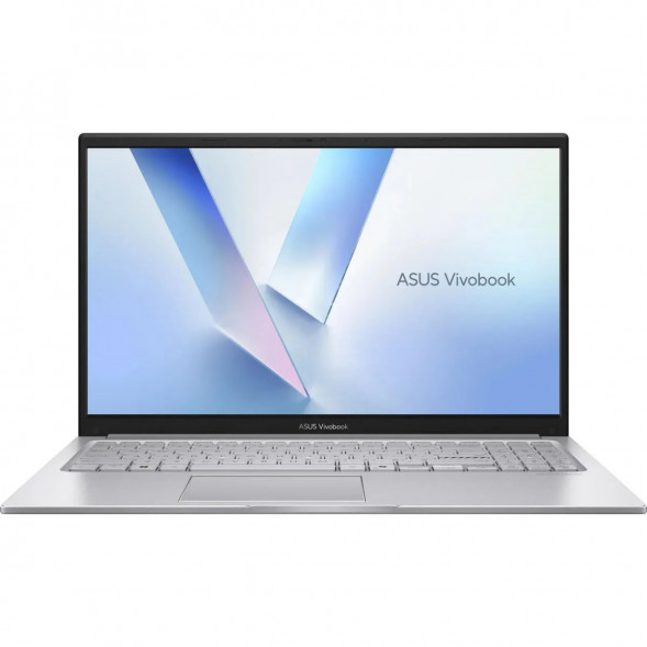 Ноутбук ASUS Vivobook 15 X1504MA-BQ224 (15.6&amp;quot;, IPS, Intel Core 5 320 1.5ГГц, 6 ядер, 8ГБ DDR5, 512ГБ SSD, Intel Graphics, без ОС), серебристый в Москве
