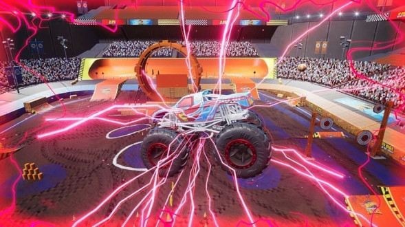Игра Hot Wheels Monster Trucks: Stunt Mayhem [PS4, английская версия] в Москве