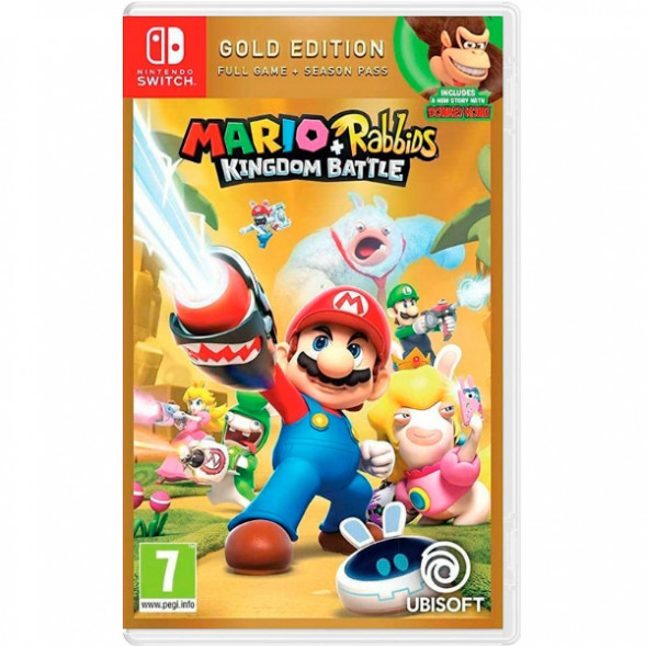 Игра Mario Rabbids: Kingdom Battle. Gold Edition [Nintendo Switch, английская версия] в Москве