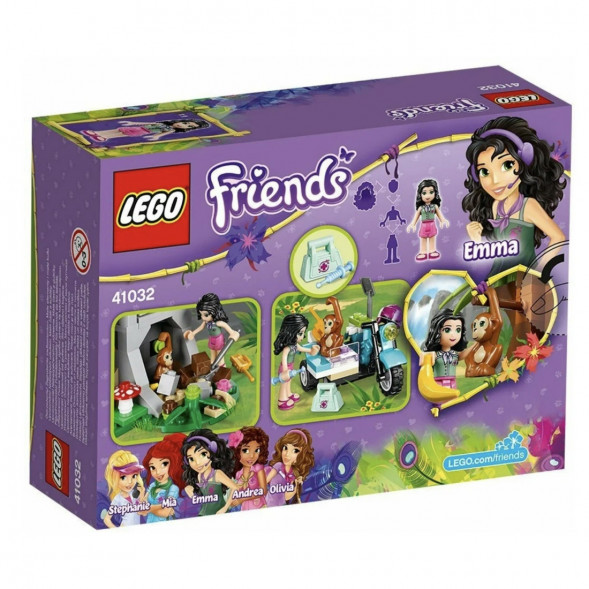 Конструктор LEGO Friends 41032 Джунгли: Мотоцикл скорой помощи в Москве