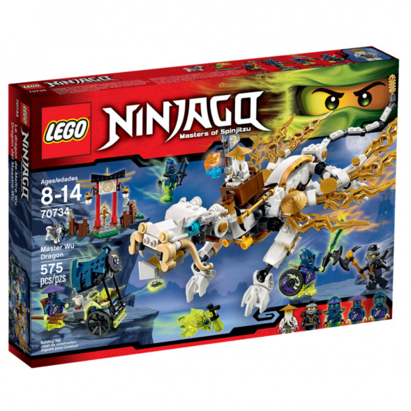 Конструктор LEGO Ninjago 70734 Дракон Сэнсея Ву в Москве
