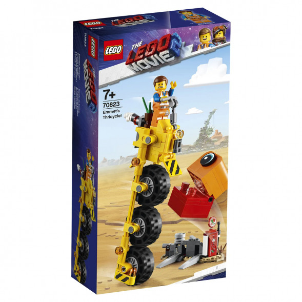 Конструктор LEGO Movie 70823 Трехколёсный велосипед Эммета в Москве