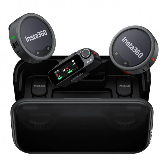 Беспроводной микрофон Insta360 Mic Pro (2TX + 1RX) в Москве