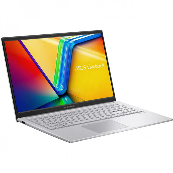 Ноутбук ASUS Vivobook 15 X1504VA-BQ4172 (15.6&amp;quot;, IPS, Intel Core 5 120U 1.4ГГц, 10 ядер, 8ГБ DDR5, 512ГБ SSD, Intel Graphics, без ОС), серебристый в Москве