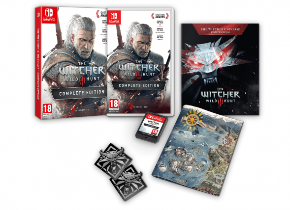 Игра Witcher 3 Wild Hunt Complete Edition (Ведьмак 3: Дикая Охота - Полное Издание) (Русская версия) для Nintendo Switch в Москве