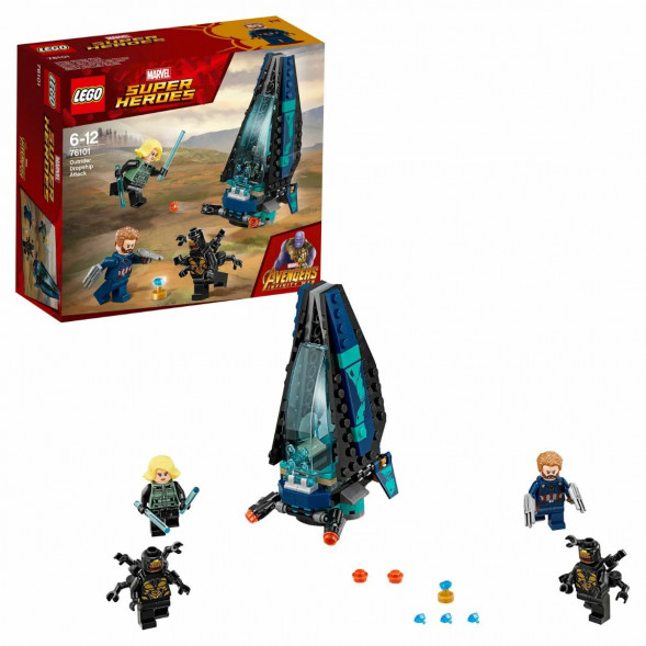 Конструктор LEGO Super Heroes 76101 Атака всадников в Москве