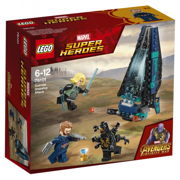 Конструктор LEGO Super Heroes 76101 Атака всадников в Москве