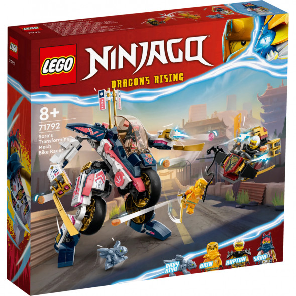 Конструктор LEGO Ninjago 71792 Байк-трансформер Соры в Москве