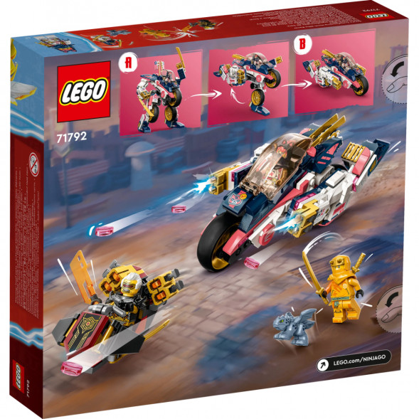 Конструктор LEGO Ninjago 71792 Байк-трансформер Соры в Москве