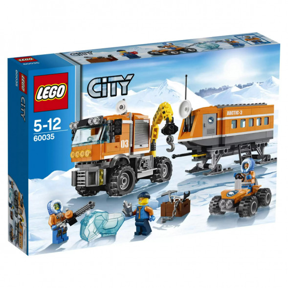 Конструктор LEGO City 60035 Передвижная арктическая станция в Москве