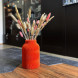 Ваза для сухоцветов HatRom Wave, оранжевый в Москве