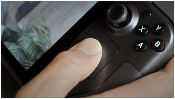 Игровая приставка Valve Steam Deck 64 ГБ SSD, черный в Москве