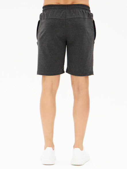 Шорты мужские трикотажные, серый, XL в Москве