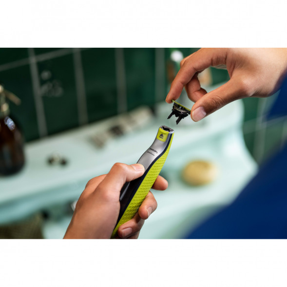 Сменные лезвия Philips OneBlade QP410/50, 1 шт. в Москве