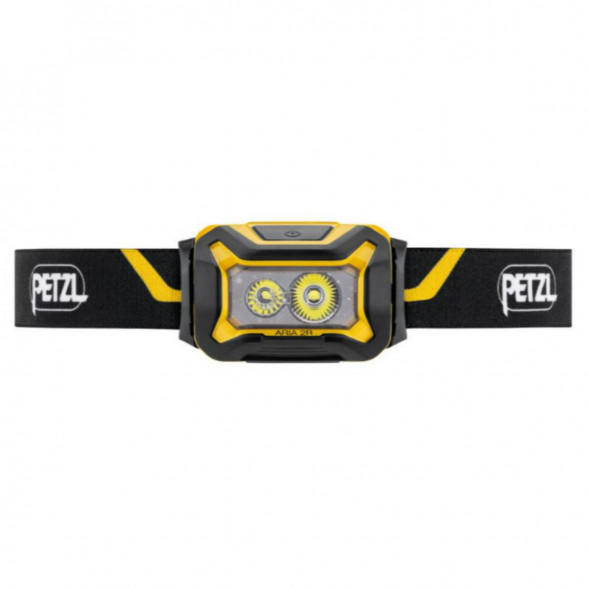 Налобный фонарь Petzl ARIA 2R, черно - желтый в Москве