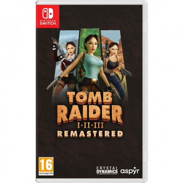 Игра Tomb Raider I-III Remastered [Nintendo Switch, русская версия] в Москве