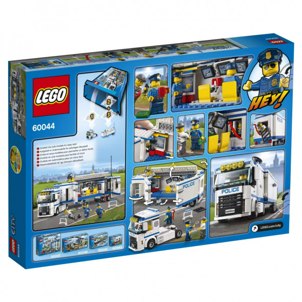 Конструктор LEGO City Police 60044 Выездной отряд полиции в Москве