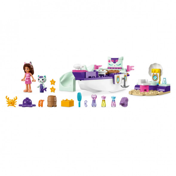 Конструктор LEGO Gabby&amp;#039;s Dollhouse 10786 Корабль и спа Габби и МерКэта в Москве