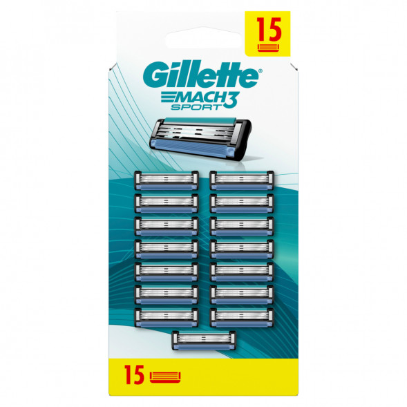 Лезвия для бритвы Gillette Match3 Sport, 15 шт. в Москве