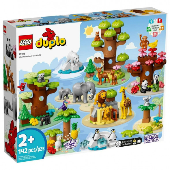 Конструктор LEGO DUPLO 10975 Дикие животные мира в Москве