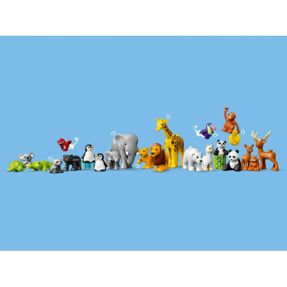 Конструктор LEGO DUPLO 10975 Дикие животные мира в Москве