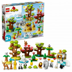 Конструктор LEGO DUPLO 10975 Дикие животные мира
