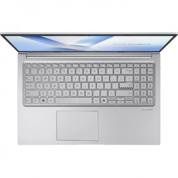 Ноутбук ASUS Vivobook 15 X1504MA-BQ058 (15.6&amp;quot;, IPS, Intel Core 5 320 1.5ГГц, 6 ядер, 16ГБ DDR5, 512ГБ SSD, Intel Graphics, без ОС), серебристый в Москве
