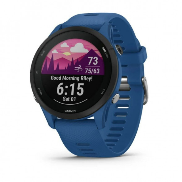 Умные часы Garmin Forerunner 255 Sport с синим ремешком 010-02641-11 в Москве