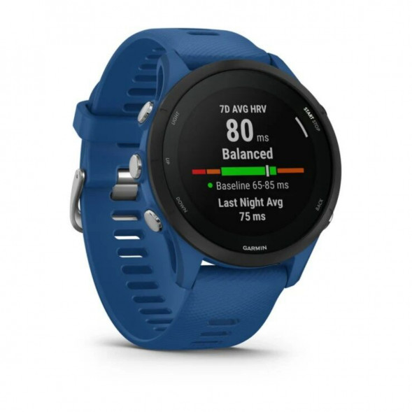 Умные часы Garmin Forerunner 255 Sport с синим ремешком 010-02641-11 в Москве