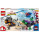 Конструктор LEGO Super Heroes 10782 Схватка Халка и Носорога на грузовиках в Москве
