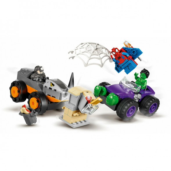 Конструктор LEGO Super Heroes 10782 Схватка Халка и Носорога на грузовиках в Москве