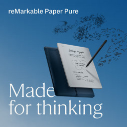 Графический планшет reMarkable Paper Pure+Marker Plus+Sleeve Folio, Ocean Blue