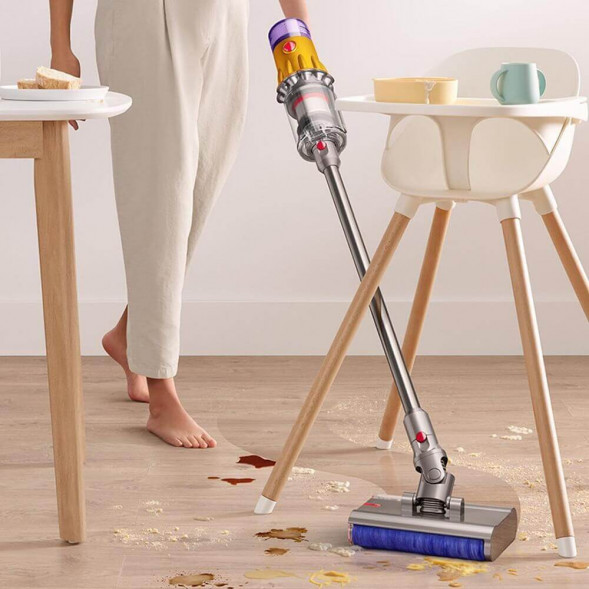 Пылесос Dyson V12S Detect Slim Submarine SV46, Yellow/Nickel в Москве