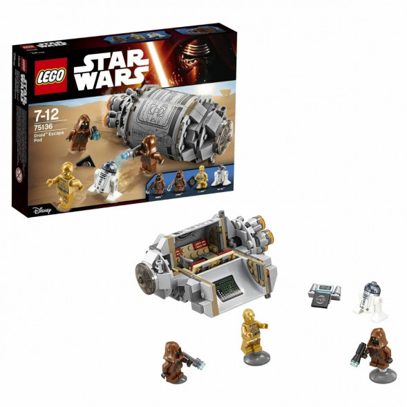Конструктор LEGO Star Wars 75136 Спасательная капсула дроидов в Москве