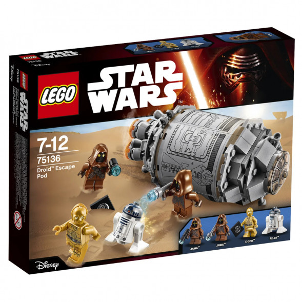 Конструктор LEGO Star Wars 75136 Спасательная капсула дроидов в Москве