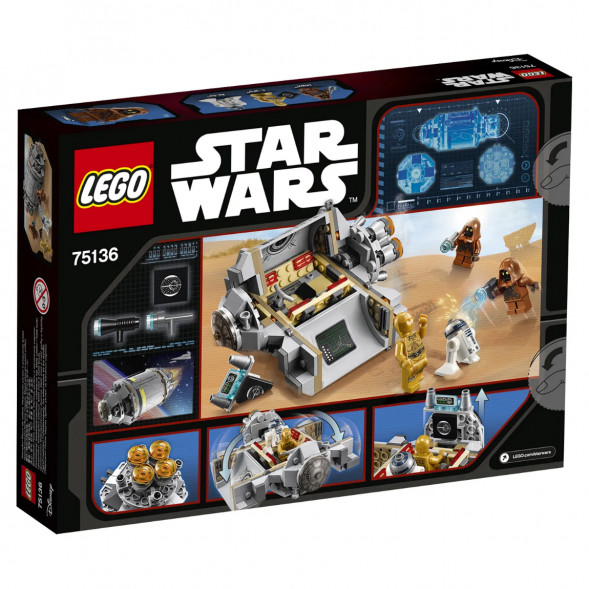 Конструктор LEGO Star Wars 75136 Спасательная капсула дроидов в Москве